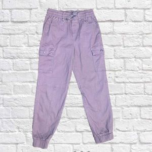 Money Ride- Purple Cargo Pants- size 5/27